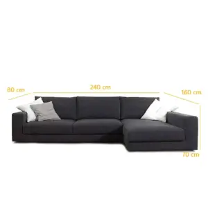Alternative view of L-Shape Sofa LSO027 كنبة ركنة
