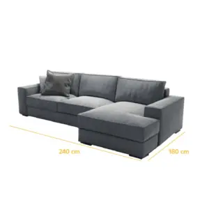 Alternative view of L-Shape Sofa LSO029 كنبة ركنة