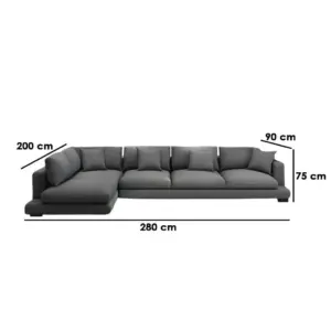 Alternative view of L-Shape Sofa LSO054 كنبة ركنة