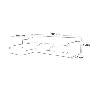 Alternative view of L-Shape Sofa LSO055 كنبة ركنة