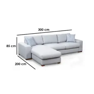 Alternative view of L-Shape Sofa LSO056 كنبة ركنة
