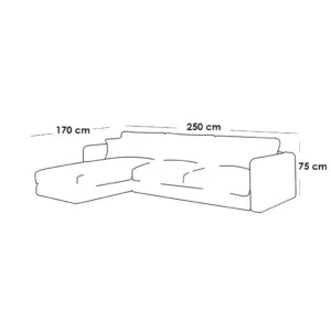 Alternative view of L-Shape Sofa LSO058 كنبة ركنة