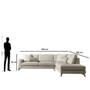 Alternative view of L-Shape Sofa LSO069 كنبة ركنة