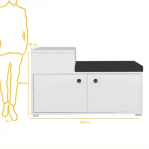 Alternative view of Shoe Rack SHR014 جزامة