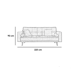 Alternative view of Sofa SO079 كنبة