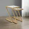 Steel Side Table STA015 ترابيزة جانبية ثنائية