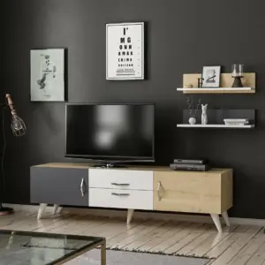 Alternative view of TV Unit TVU008 ترابيزة تلفزيون