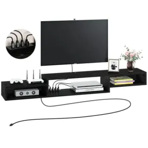 Alternative view of TV Unit TVU015 ترابيزة تلفزيون معلقة