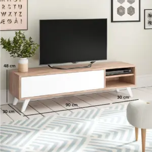 Alternative view of TV Unit TVU046 ترابيزة تلفزيون