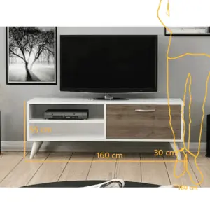 Alternative view of TV Unit TVU052 ترابيزة تلفزيون