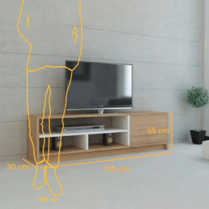 Alternative view of TV Unit TVU053 ترابيزة تلفزيون