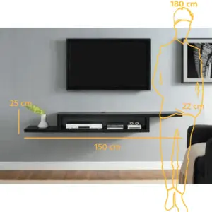 Alternative view of TV Unit TVU055 ترابيزة تلفزيون
