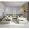 Two Beds BED071 سريرين