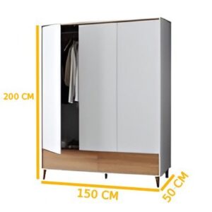 Alternative view of Wardrobe WAD004 دولاب