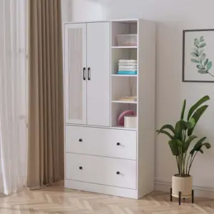 Alternative view of Wardrobe WAD017 دولاب