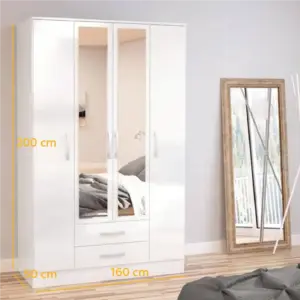 Alternative view of Wardrobe WAD046 دولاب