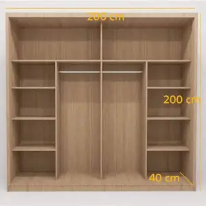 Alternative view of Wardrobe WAD047 دولاب