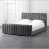 Wooden Bed Grey سرير بتصميم مودرن