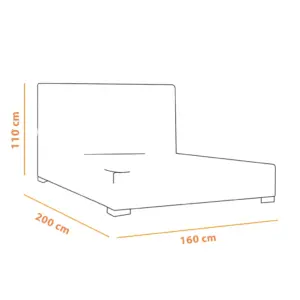 Alternative view of Wooden Bedroom Set BDRS015 غرفة النوم