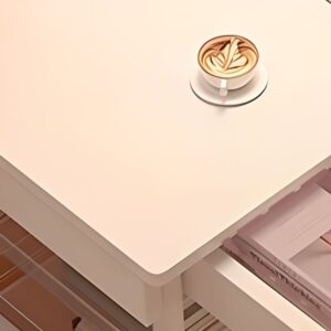 Alternative view of Wooden Desk Grey & White مكتب خشبي رمادي وابيض