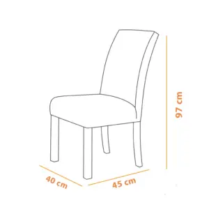 Alternative view of Wooden Dining Set 5 Pieces طقم سفرة خشب