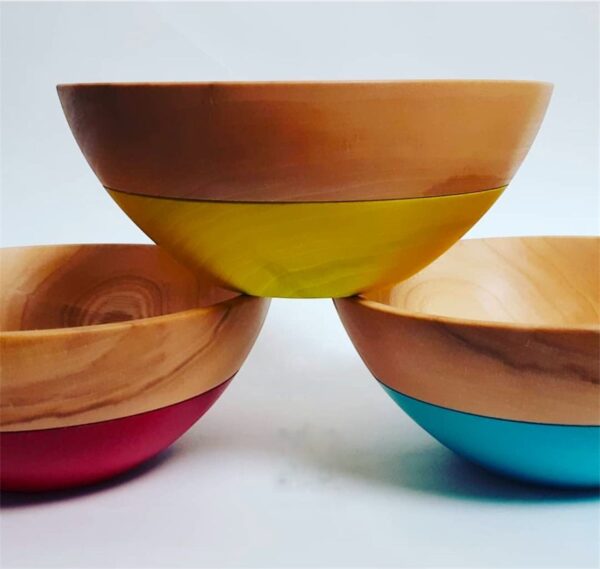 Wooden Dish 303 طبق خشبي