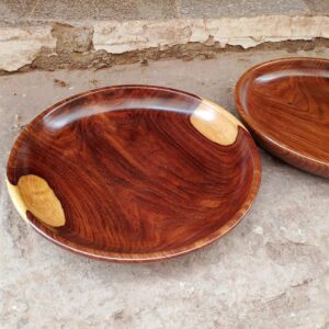 Wooden Dish 316 طبق خشبي
