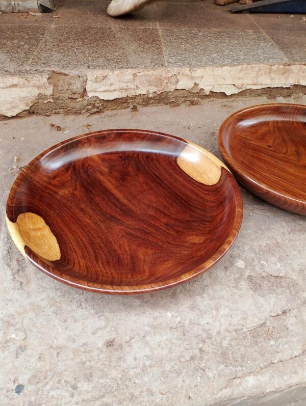 Wooden Dish 316 طبق خشبي