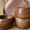 Wooden Salad Bowl 312 بولة سلطة خشبية