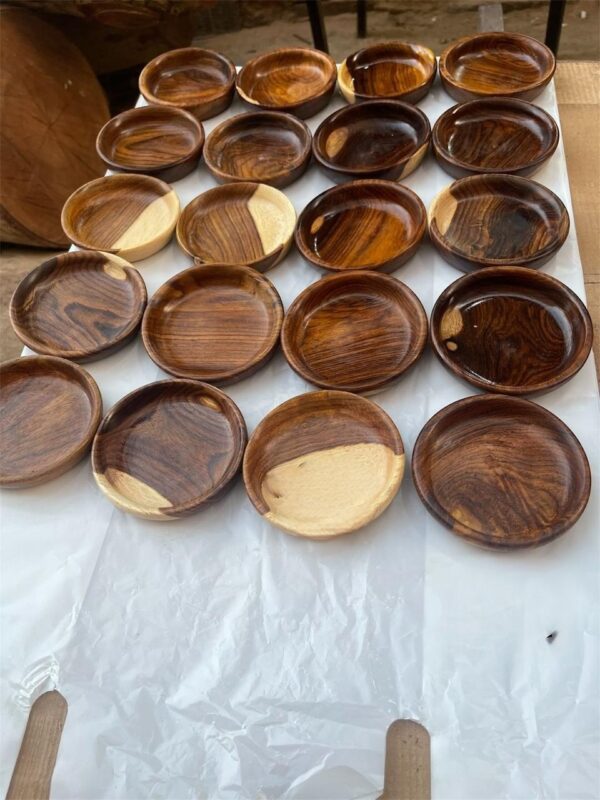 Wooden Small Dish 323 طبق خشبي صغير