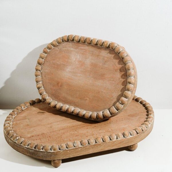 Wooden Tray 326 ترية خشبي