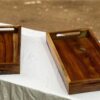Wooden Tray 337 صنية خشبية