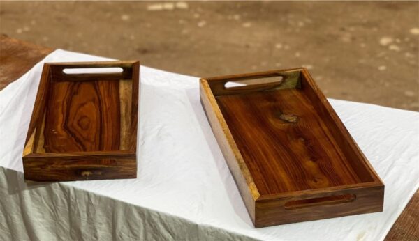 Wooden Tray 337 ترية خشبي