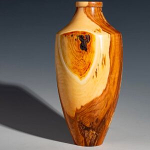 Wooden Vase 300 فازة خشبية