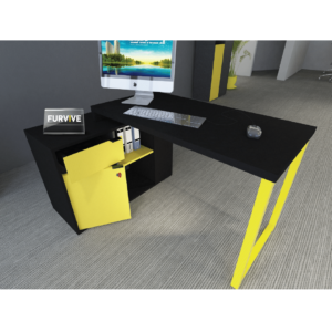 Alternative view of YELLY Manager Desk مكتب مدير مودرن