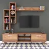 TV Unit TVU082 ترابيزة تلفزيون مع وحدة أرفف