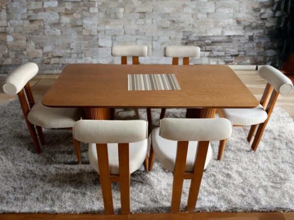 Dining Set 7 Pieces طقم سفرة خشب