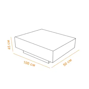 Alternative view of MDF Coffee Table With One Drawer ترابيزة قهوة بدرج