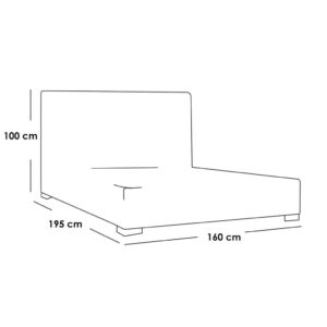 Alternative view of Bed BED077 سرير