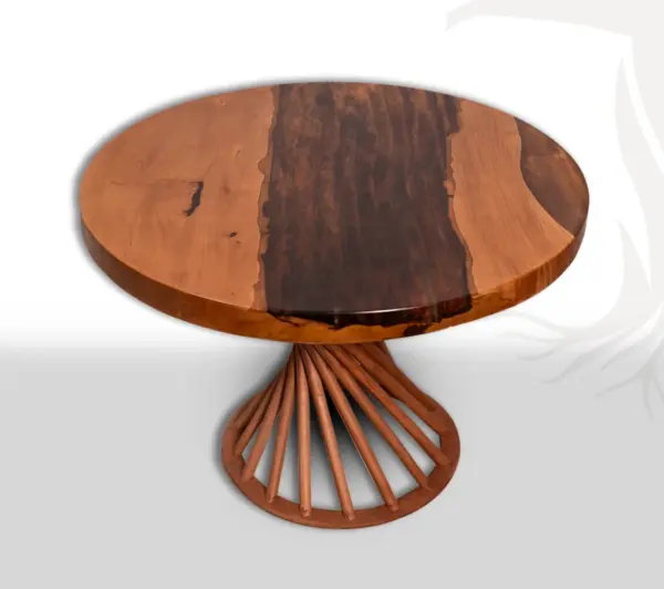 Epoxy Coffee Table TIC6 ترابيزة قهوة خشبي صب ايبوكسي