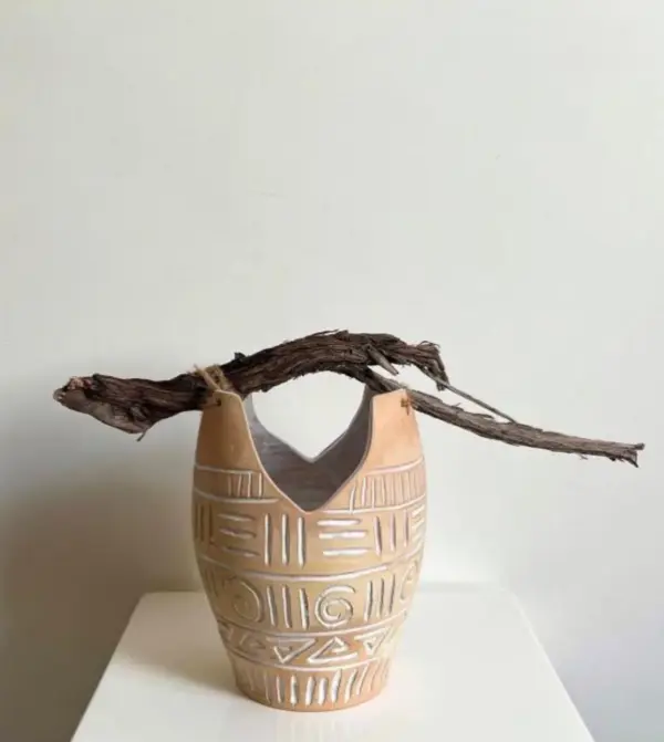 Vase Snow فازة
