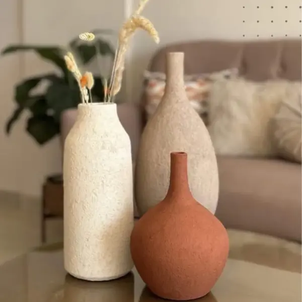 Vases Bottles مجموعة 3 فازات