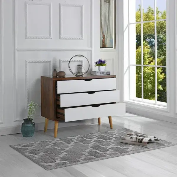 Wooden Dresser DR43 تسريحة