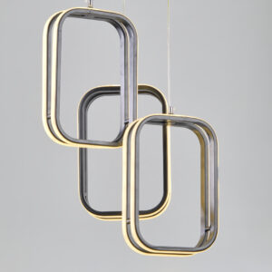 Alternative view of KINDA LED Chandelier LPSB8007-3 مصباح سقف