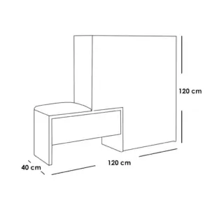 Alternative view of Shoe Rack SHR055 جزامة