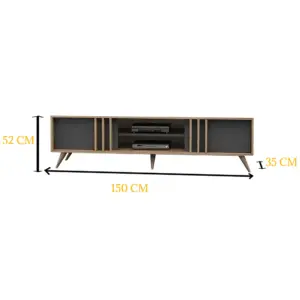 Alternative view of TV Unit TVU087 ترابيزة تلفزيون