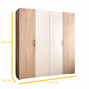 Alternative view of Wardrobe WAD087 دولاب