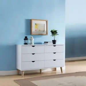Alternative view of Wooden Dresser DR45 تسريحة