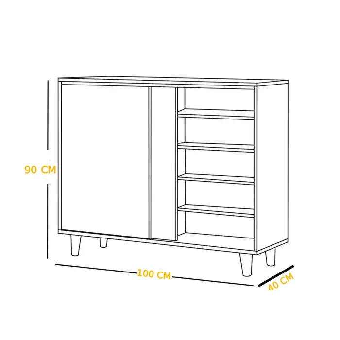 Shoe Rack SHR063 جزامة - Image 3