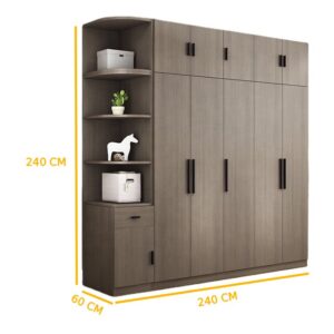 Alternative view of Wardrobe WAD100 دولاب